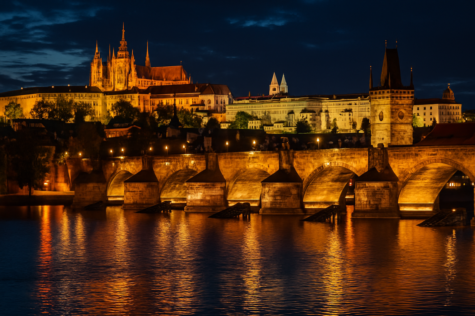 best viator tours in prague at night