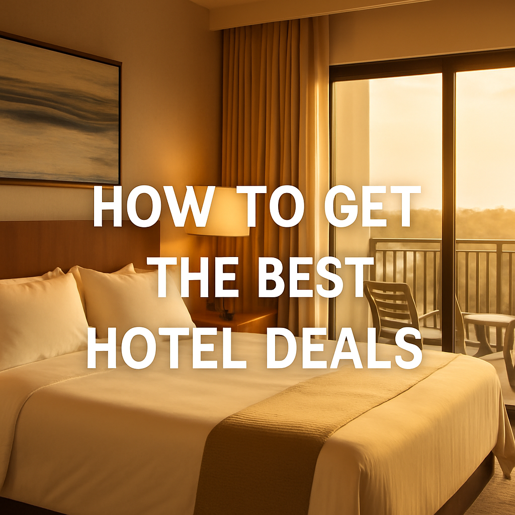 How to Get the Best Hotel Deals