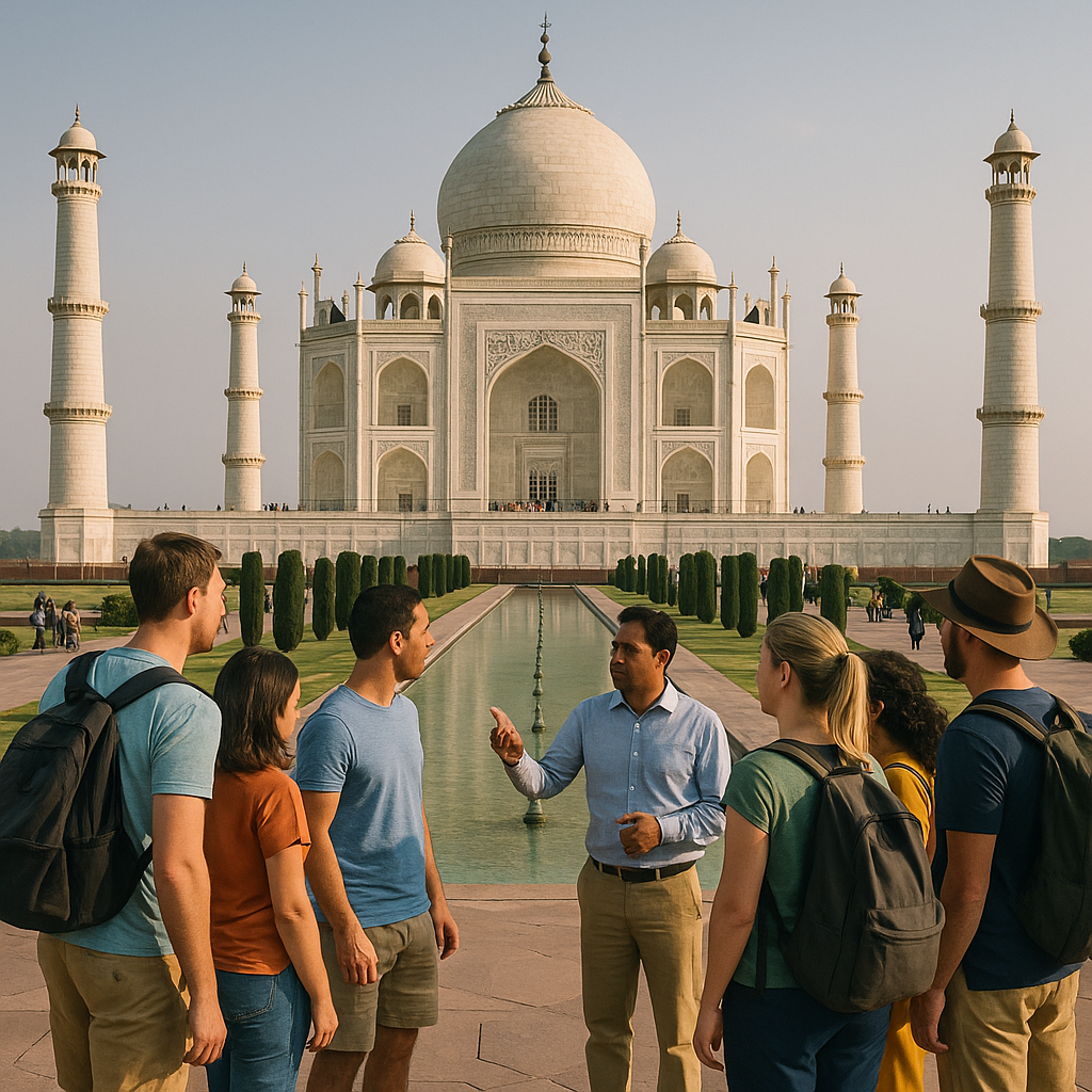 taj mahal group tour from delhi