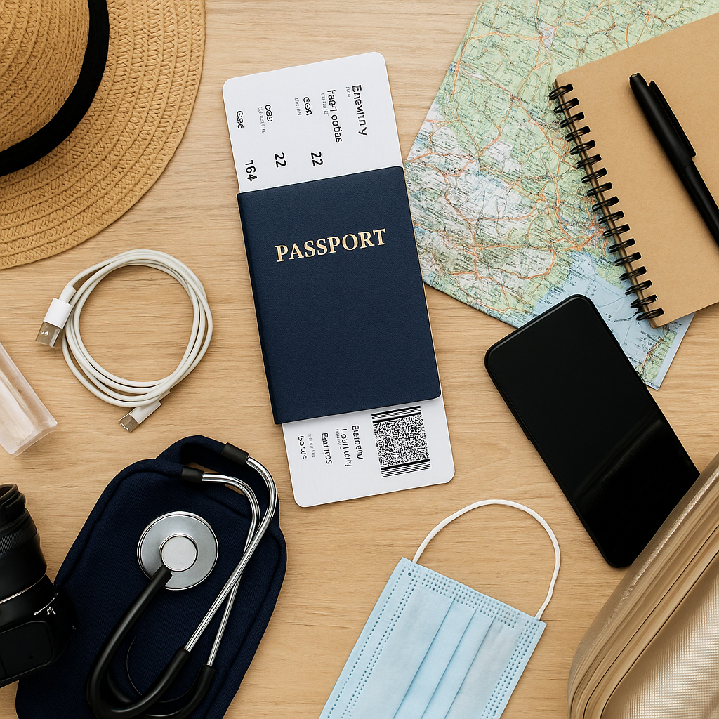 travel checklist for international trips