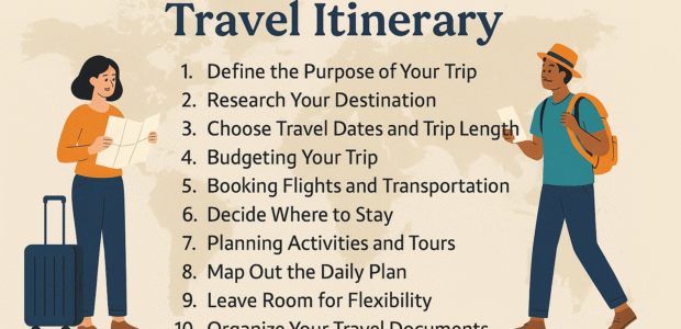 How to Create a Travel Itinerary