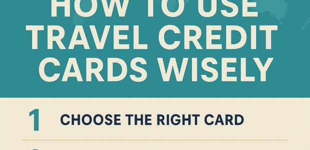 How to Use Travel Credit Cards Wisely