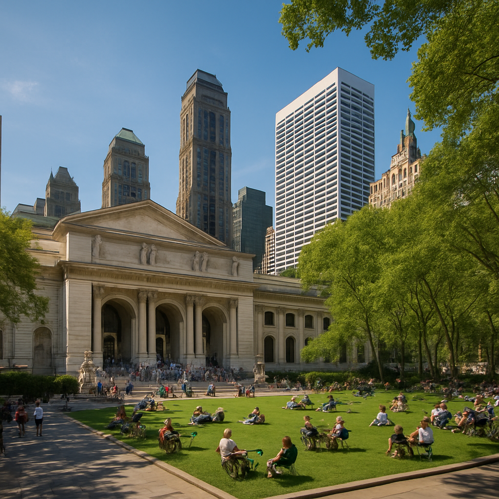 New York Public Library & Bryant Park