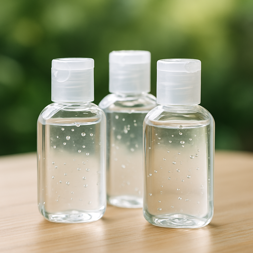 Travel-Sized Hand Sanitizer Bottles
