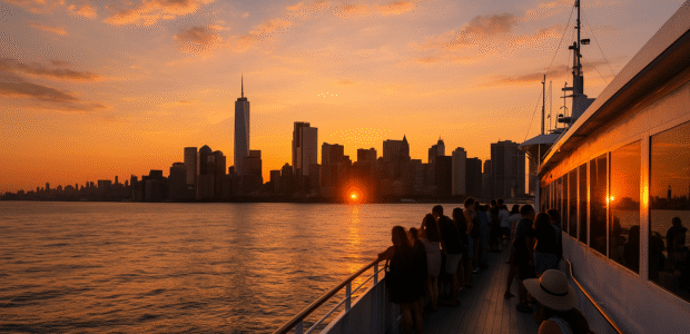 Boat Cruise NYC Sunset Tickets