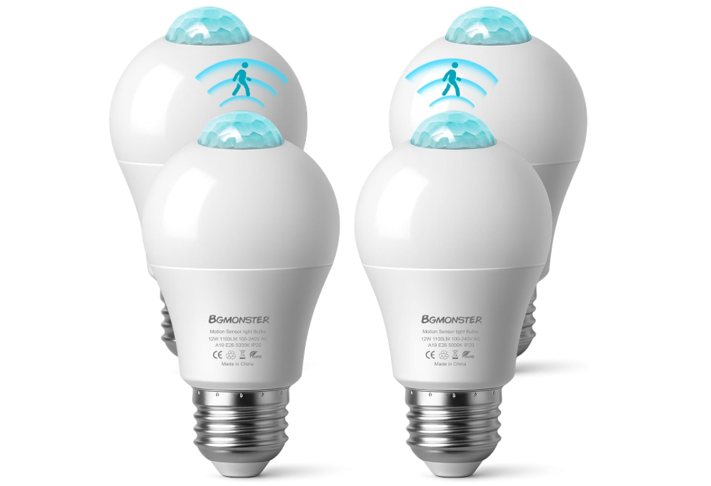 Motion sensor LED bulbs