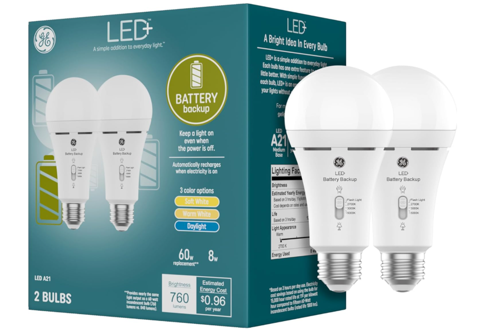 Rechargeable LED Light Bulbs / Night Light Bulbs
